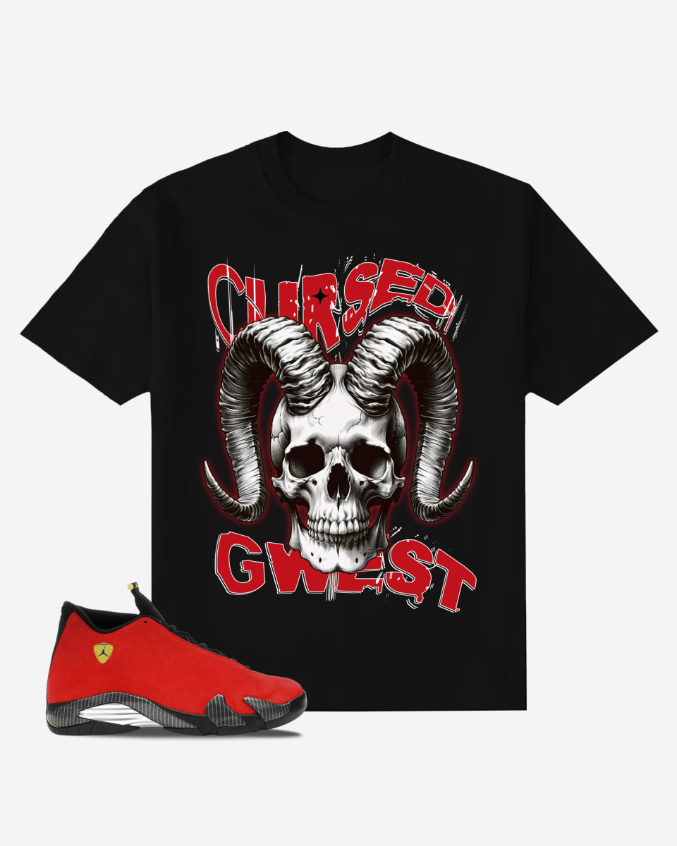 Gothic Cursed Skull Oversized T-Shirt - G West