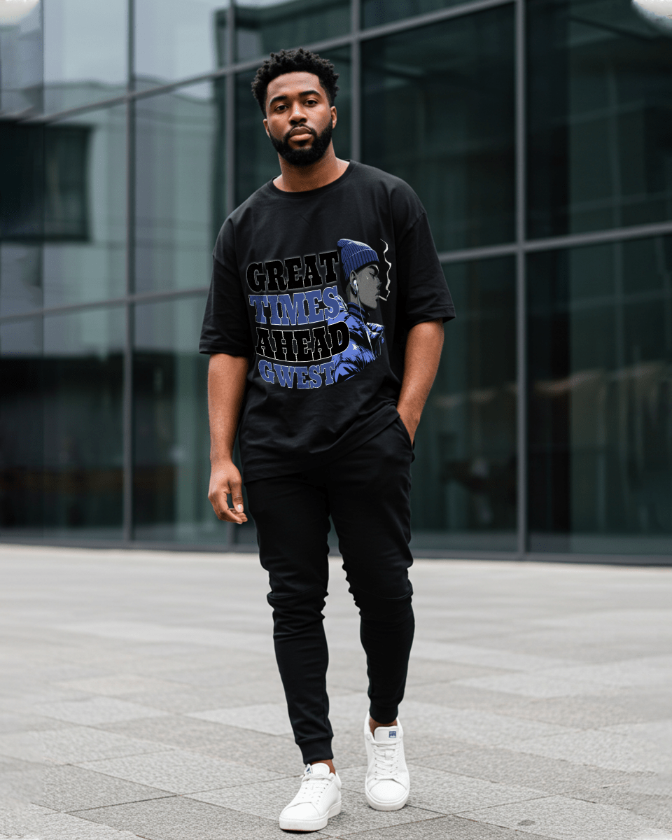 Great Times Ahead Oversized T-Shirt - G West