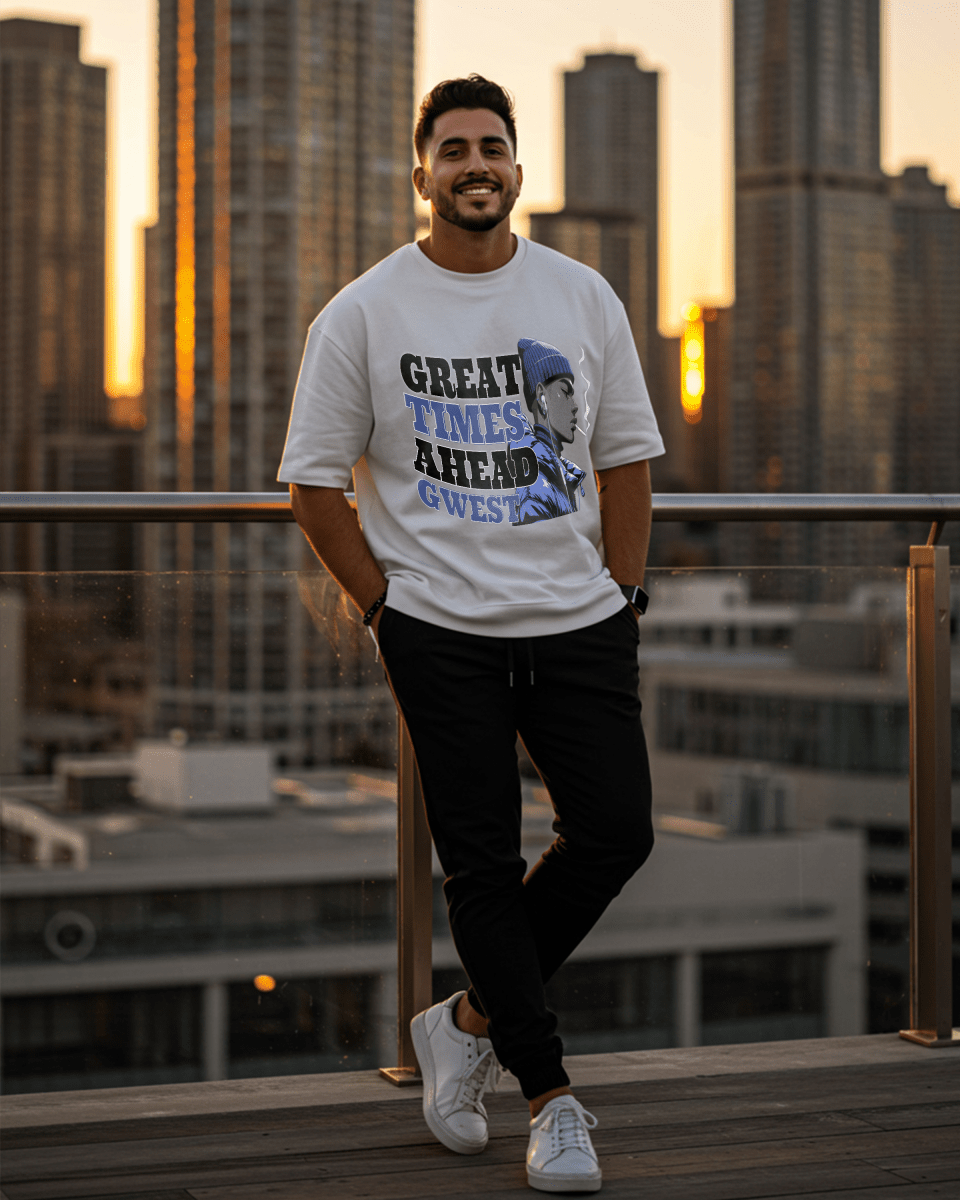Great Times Ahead Oversized T-Shirt - G West