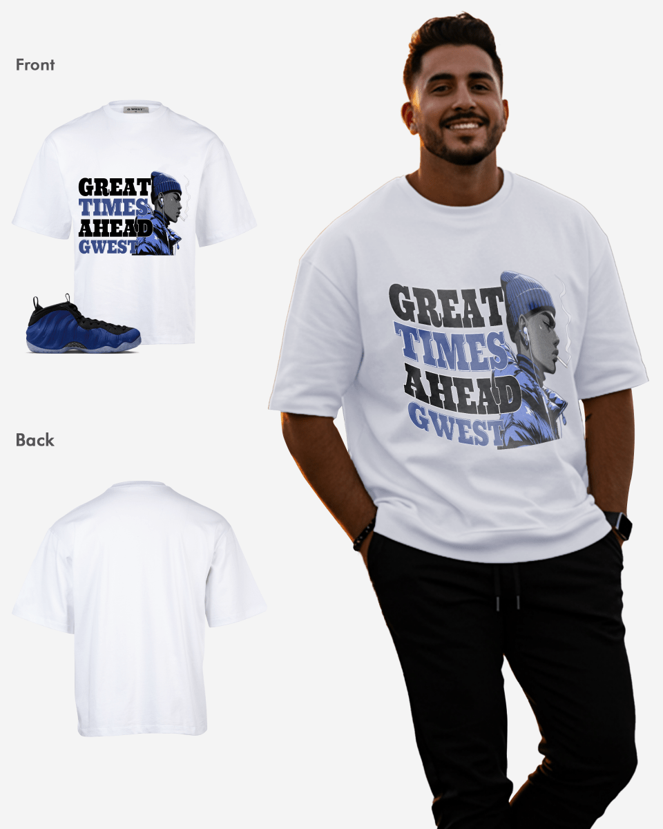 Great Times Ahead Oversized T-Shirt - G West