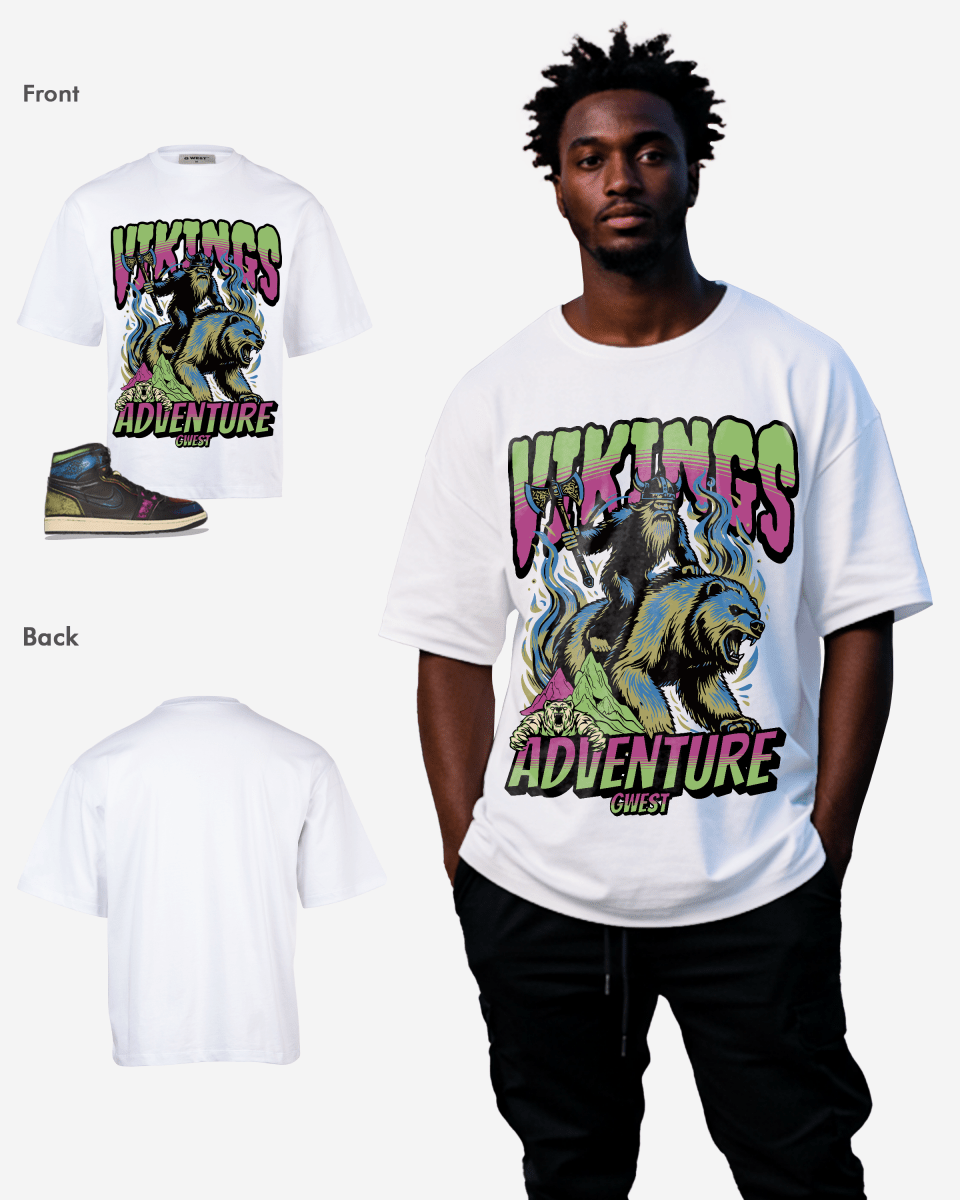 Grizzly Bear Oversized T-Shirt - G West