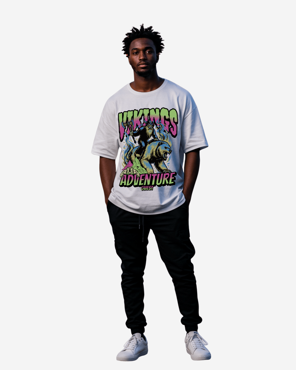 Grizzly Bear Oversized T-Shirt - G West