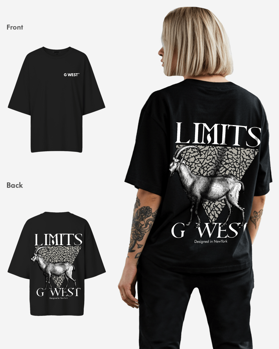 Gwest Greatest Of All Time Oversized Tee - WOMEN - G West