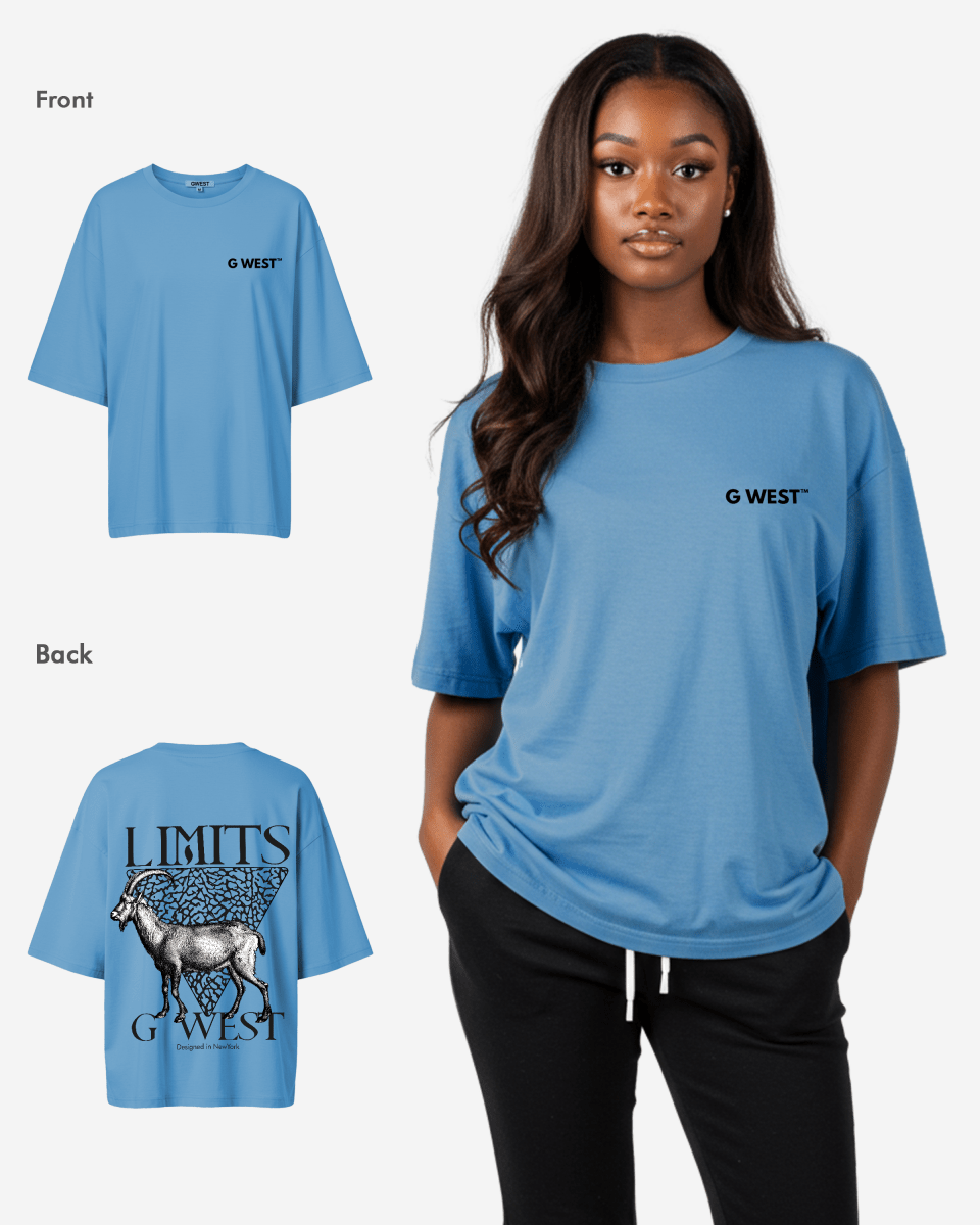 Gwest Greatest Of All Time Oversized Tee - WOMEN - G West