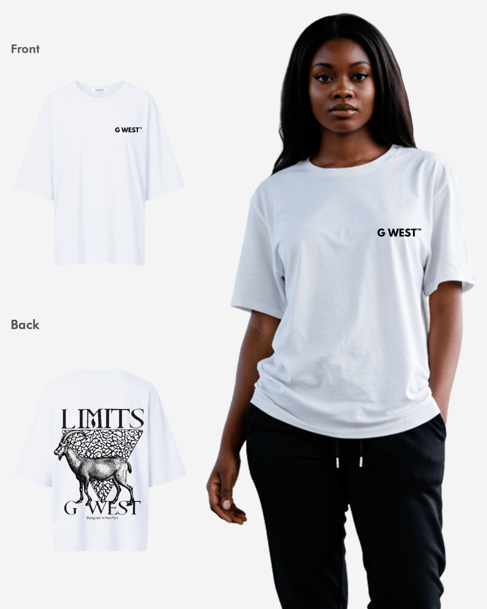 Gwest Greatest Of All Time Oversized Tee - WOMEN - G West