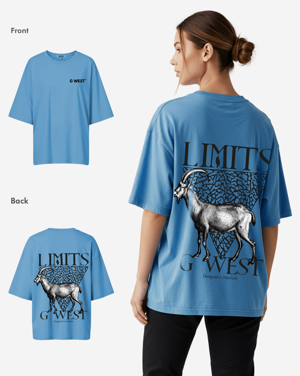 Gwest Greatest Of All Time Oversized Tee - WOMEN - G West
