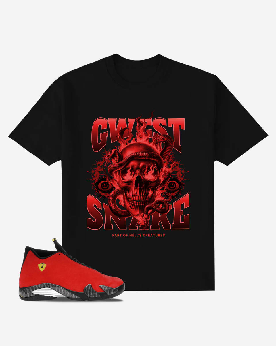 GWEST - Snake Oversized T-Shirt - G West