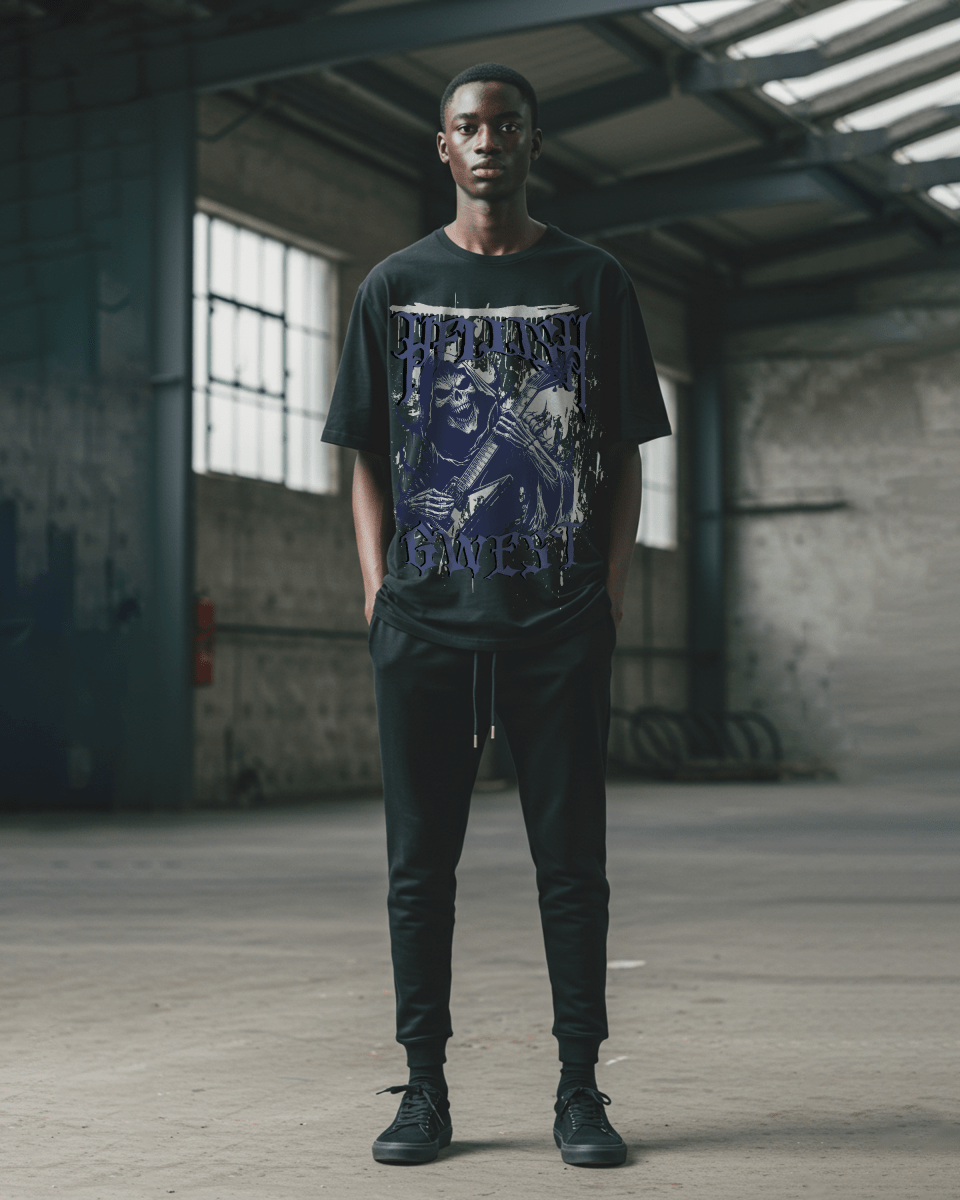 Hellish Chords Oversized T-Shirt - G West