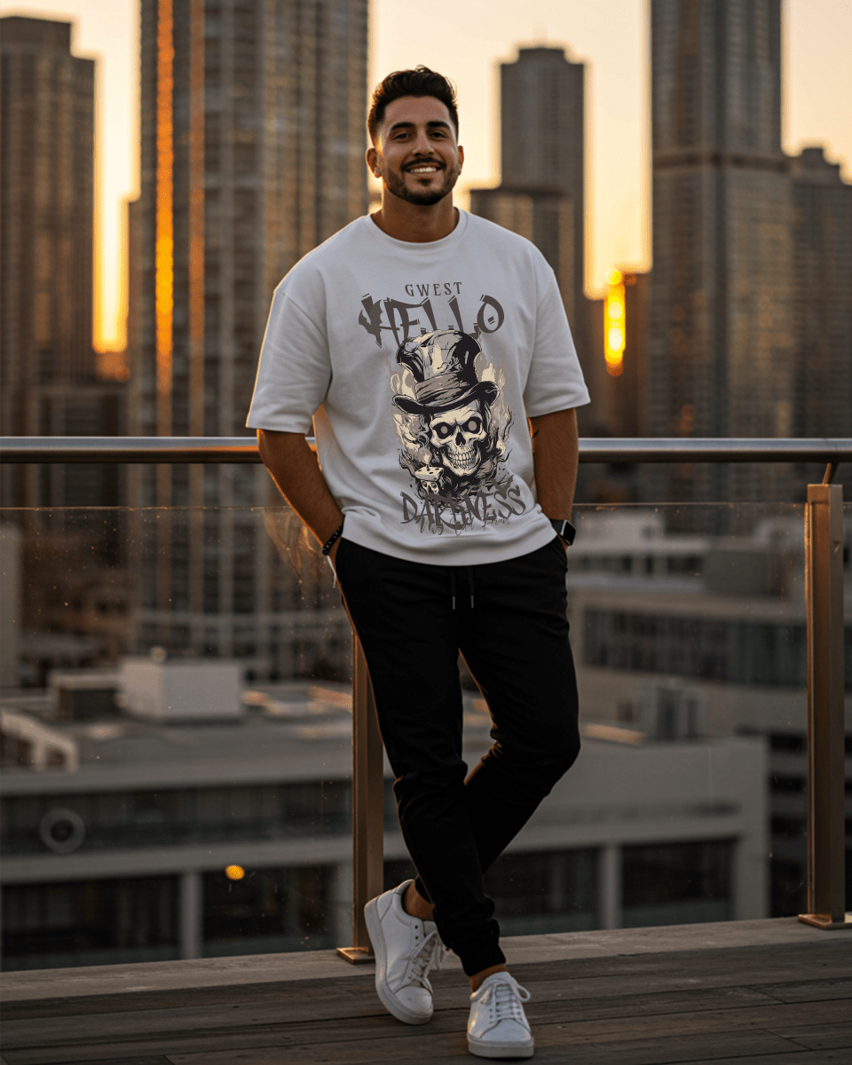 Hello Darkness Oversized T-Shirt - G West