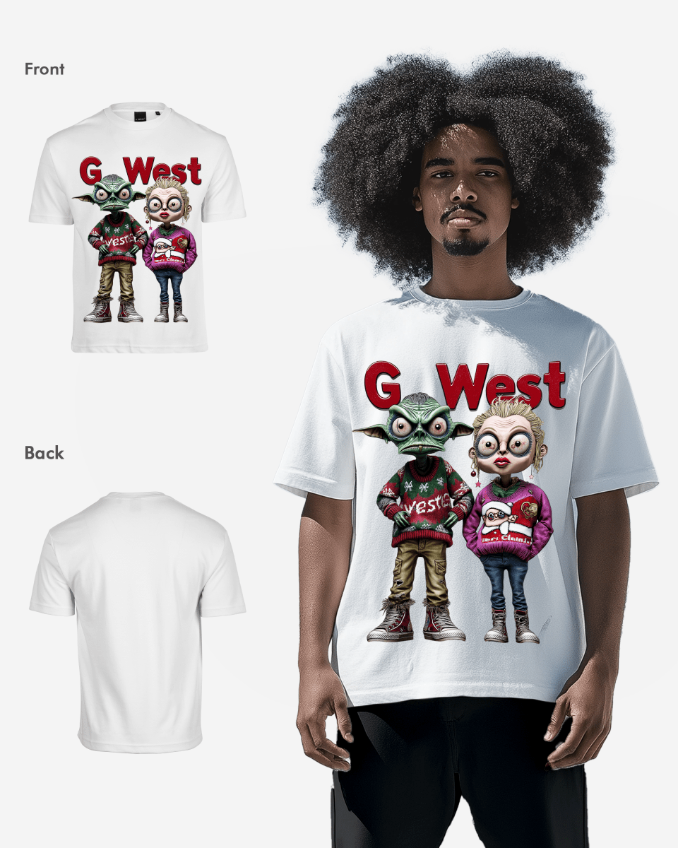 Holiday Visitors Oversized T-Shirt - G West