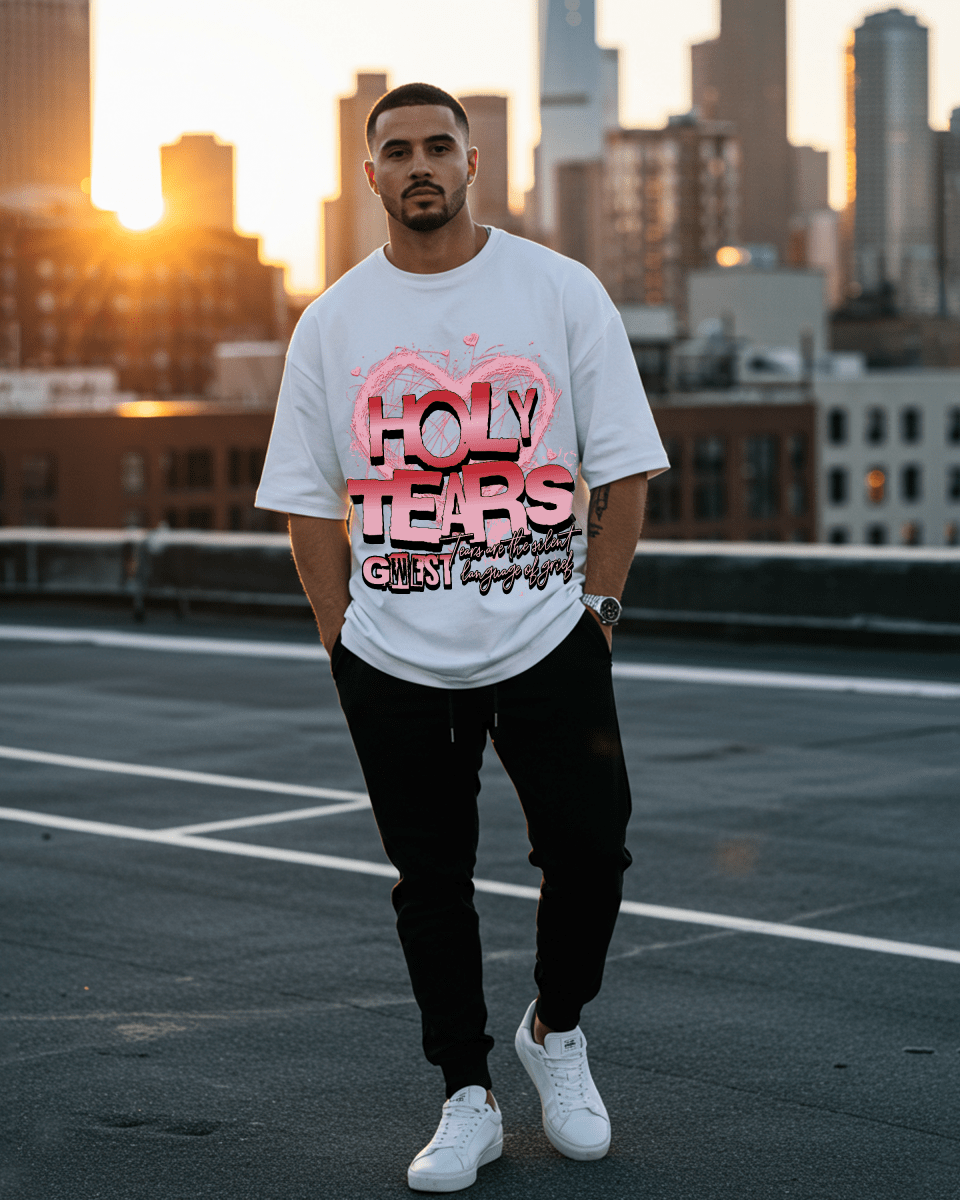 Holy Tears Oversized T-Shirt - G West