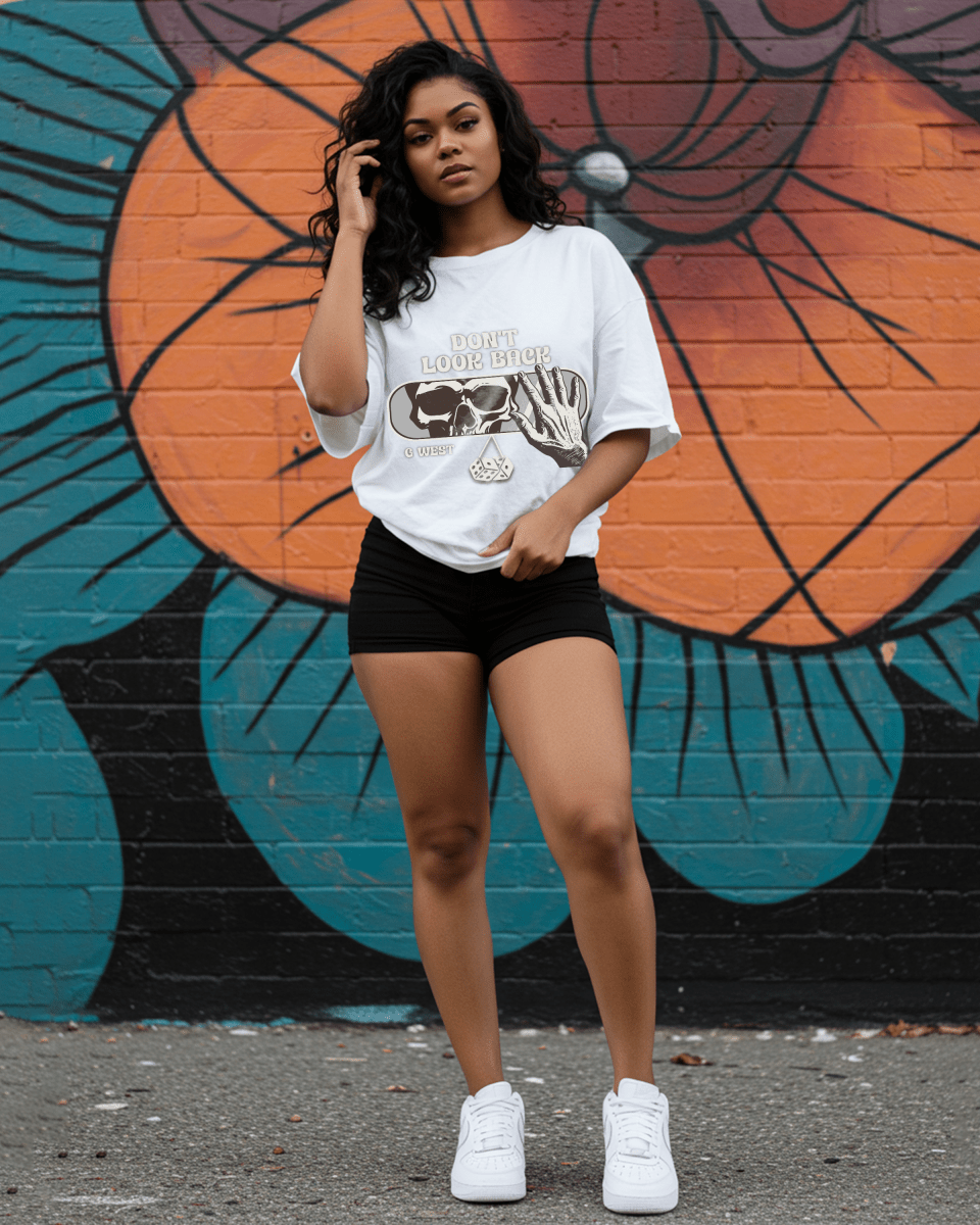 Horror Rearview Oversized T-Shirt - G West