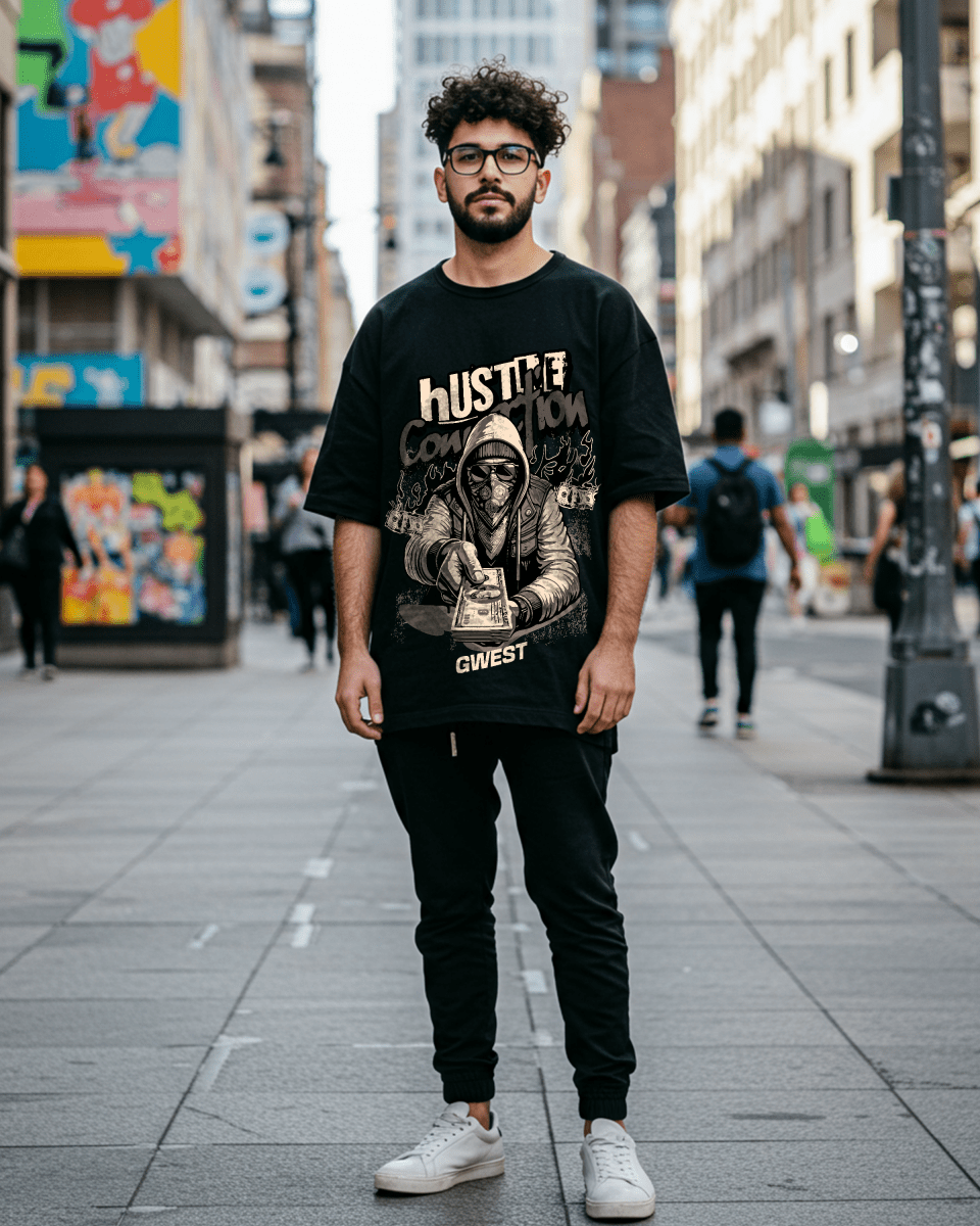 Hustle Connection Oversized T-Shirt - G West