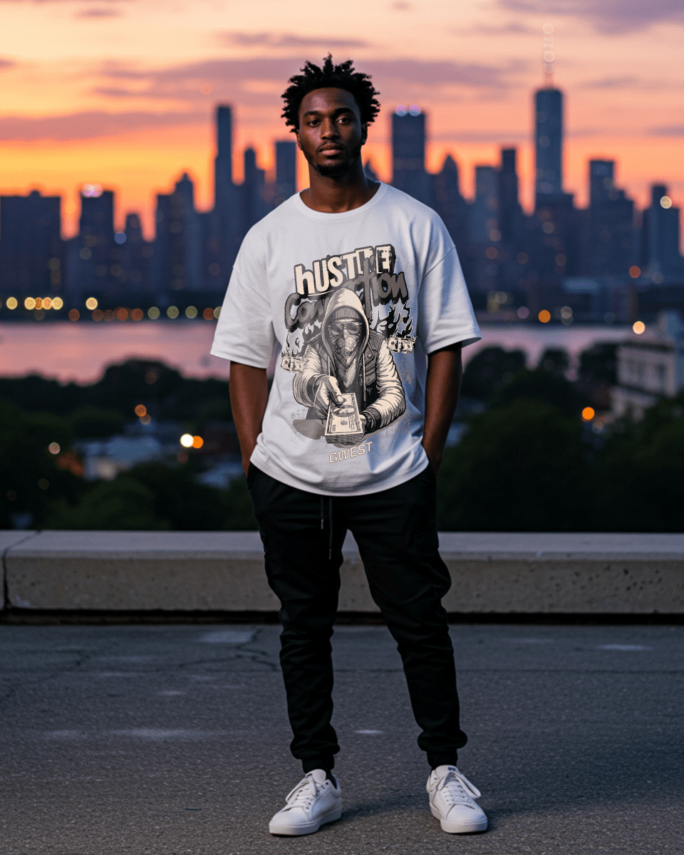 Hustle Connection Oversized T-Shirt - G West