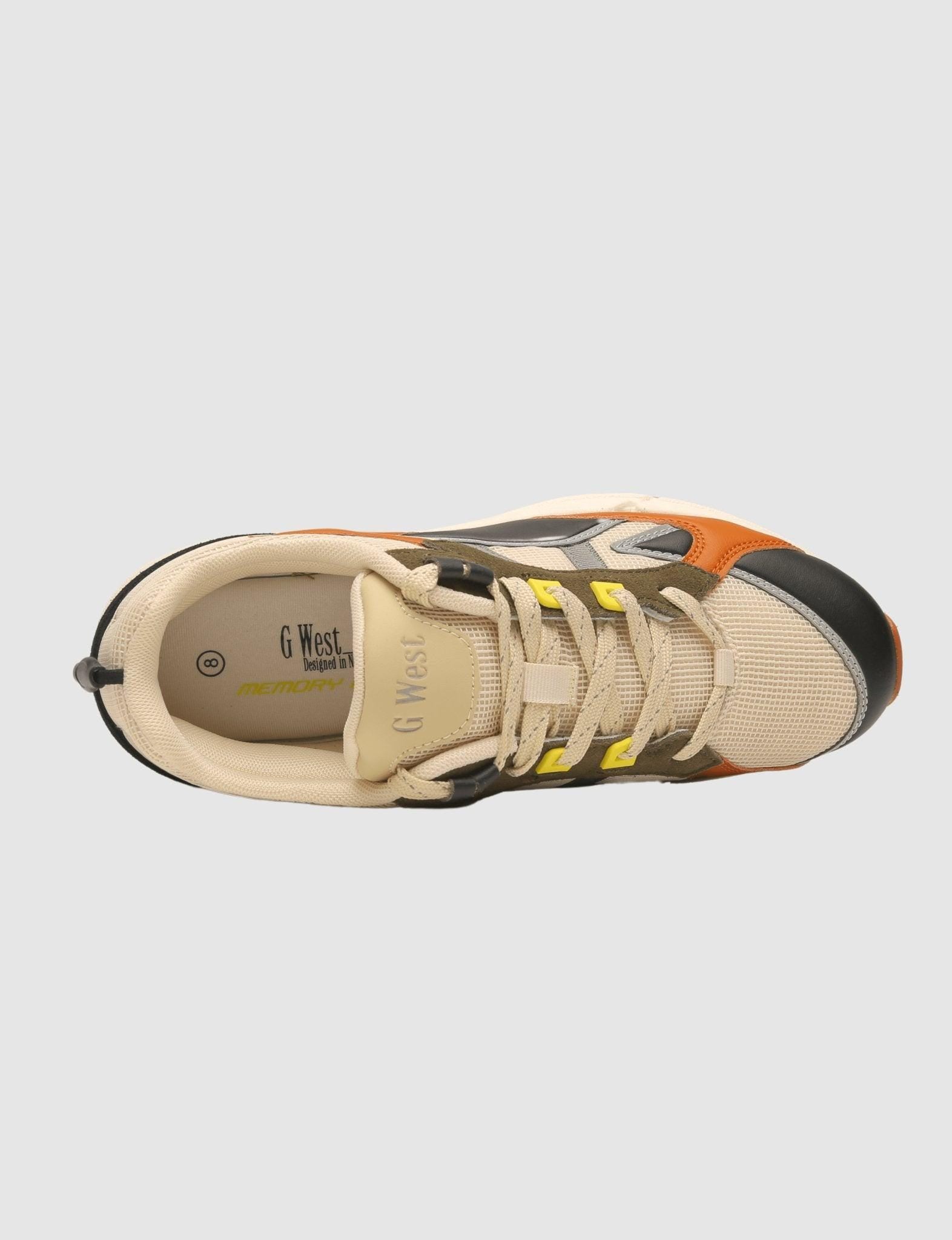 G WEST MENS RUNNING SHOES - GWM20009/MULTI COLOR - G West