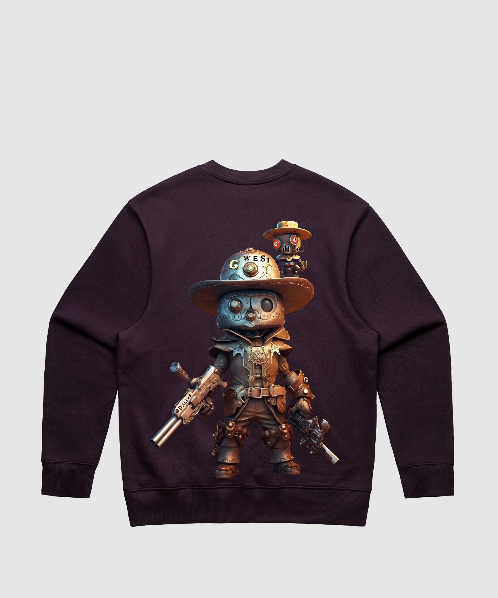 G WEST DALLAS COWBOY HEAVY PREMIUM CREWNECK - 6 COLORS - G West