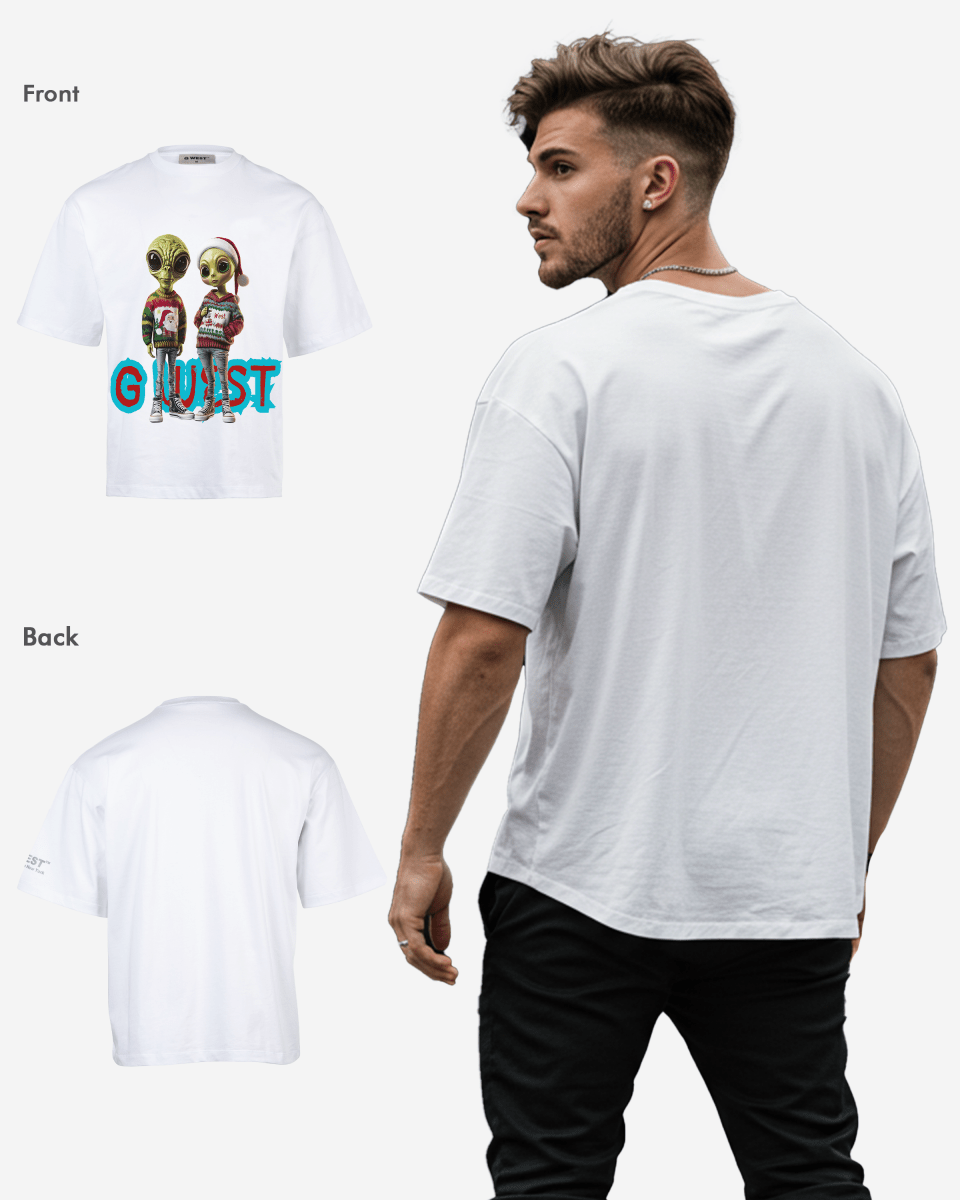 Interstellar Christmas Oversized Tshirt - G West