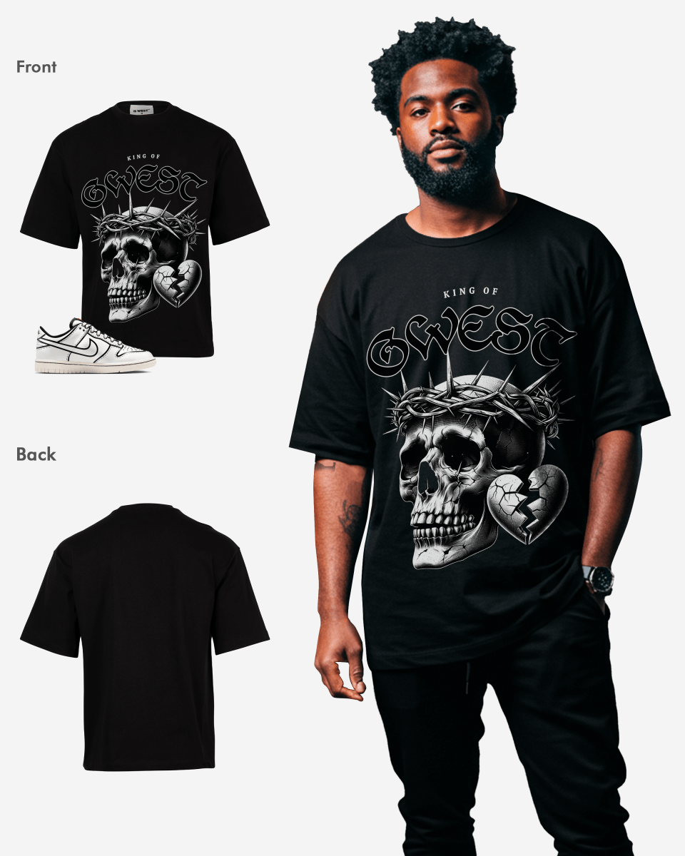 King of Agony Oversized T-Shirt - G West