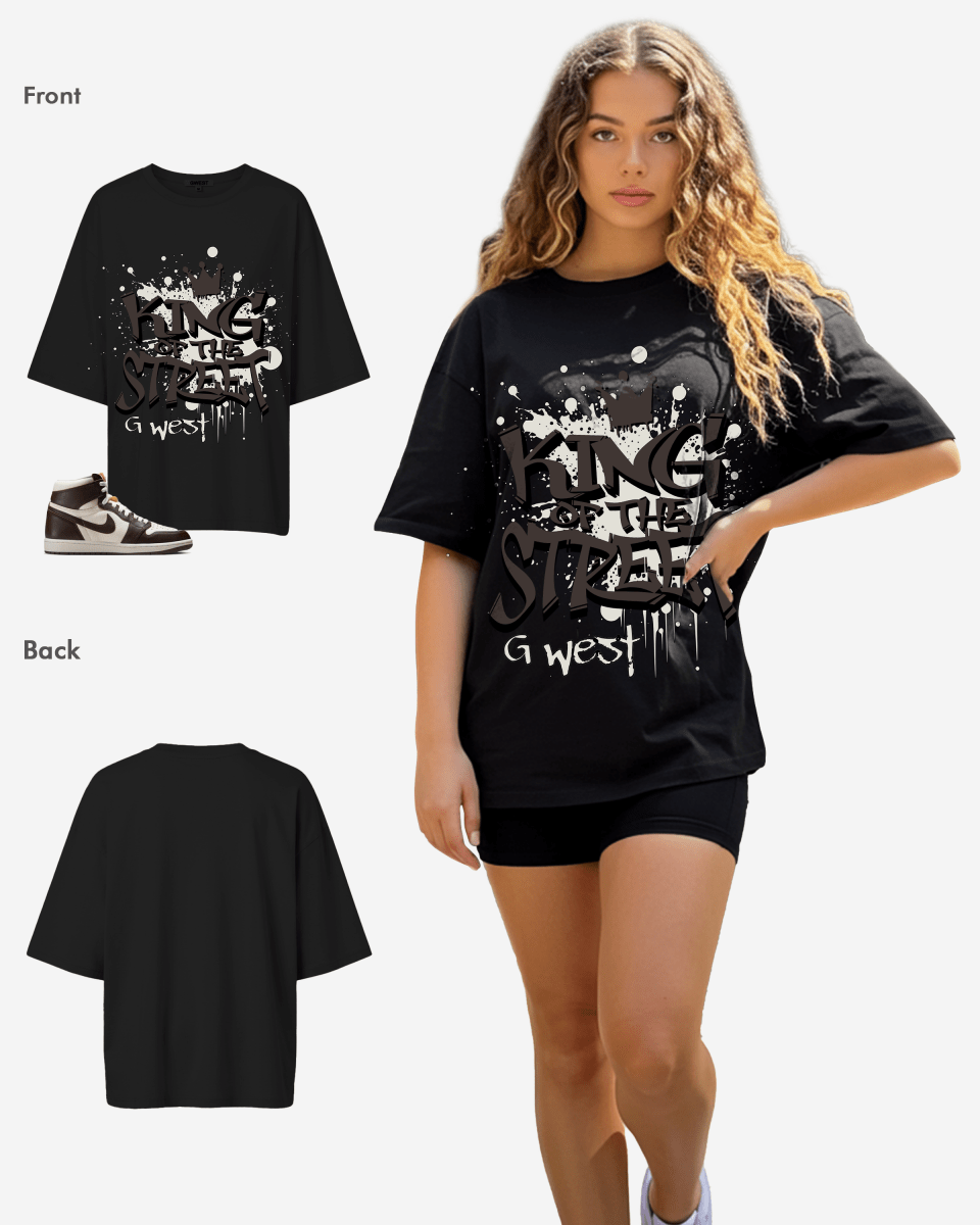 King Of The Street Oversized T-Shirt - G West
