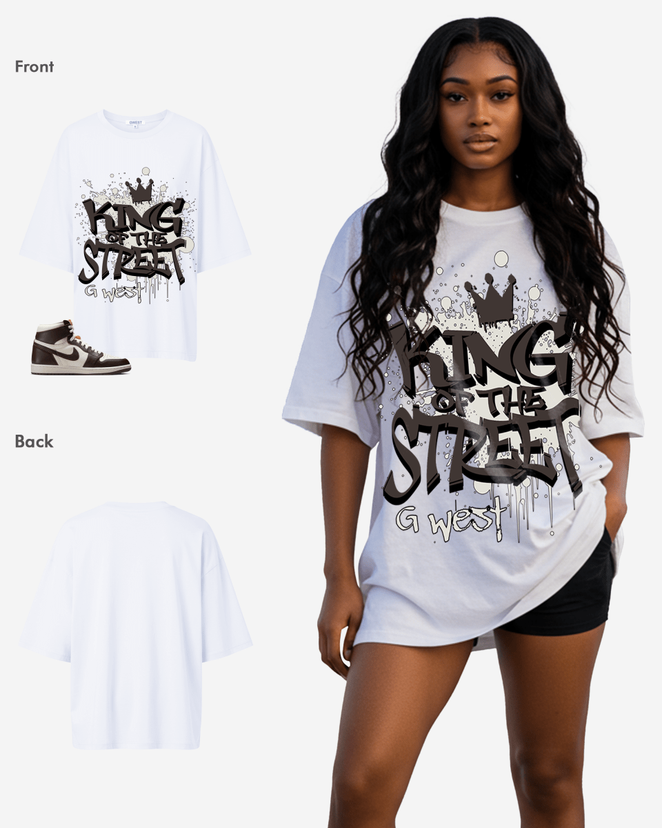 King Of The Street Oversized T-Shirt - G West