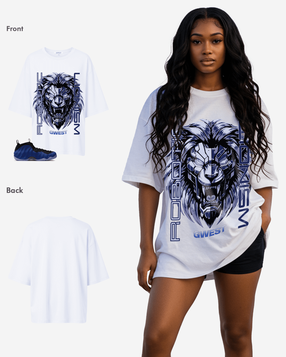 Lionism Robotic Oversized T-Shirt - G West