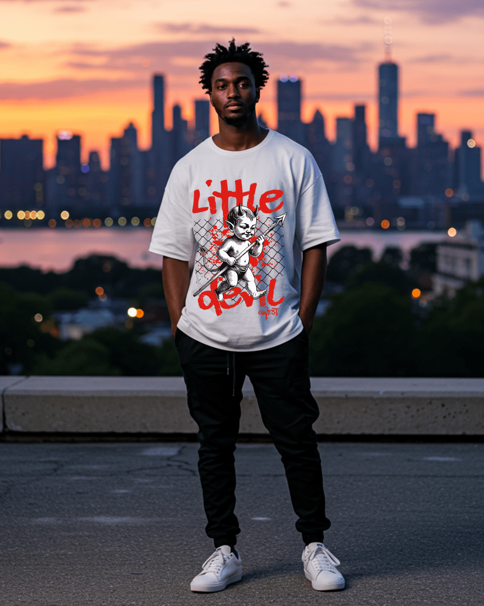 Little Devil Oversized T-Shirt - G West