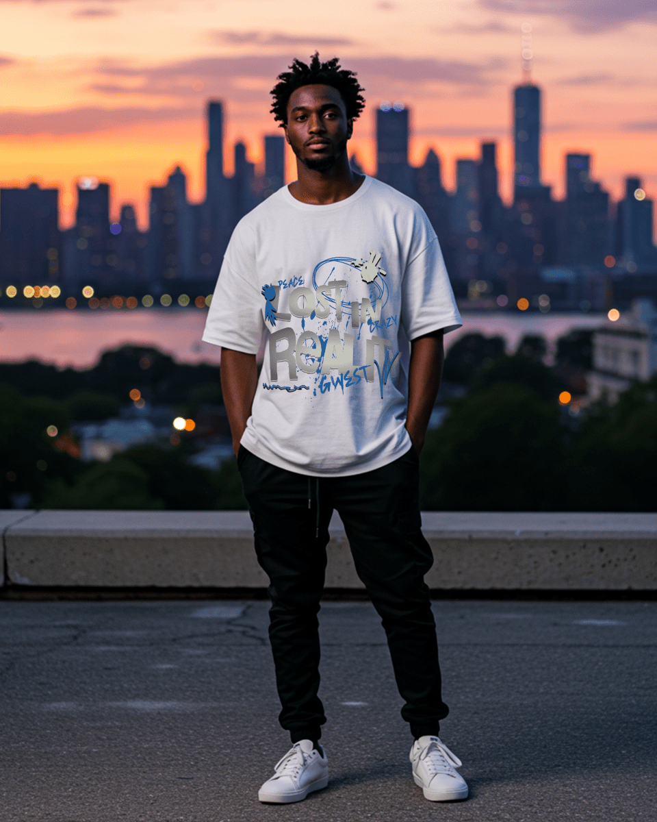 Lost In Reality Oversized T-Shirt - G West