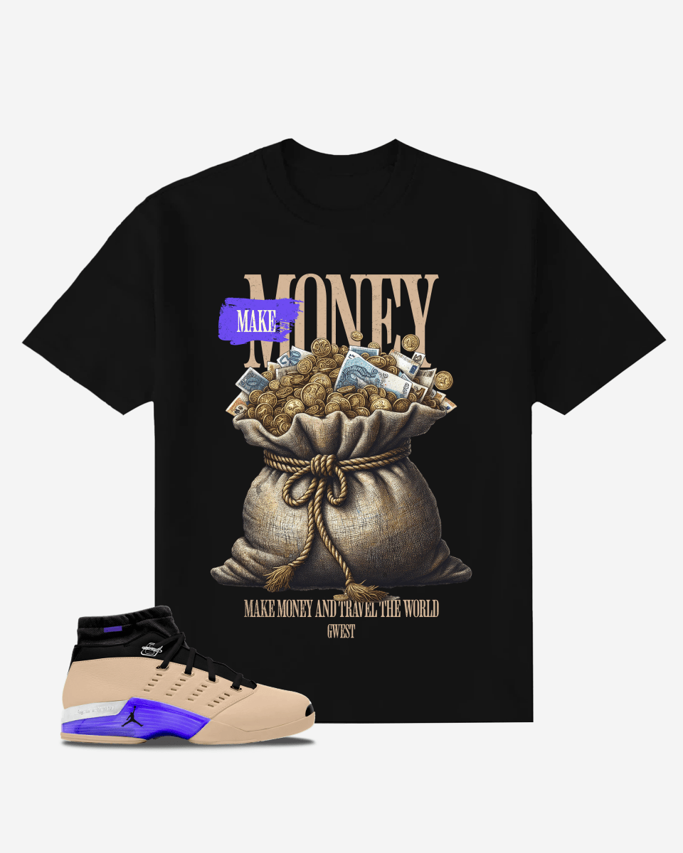 Make Money and Travel the World Oversized T-Shirt Success - G West