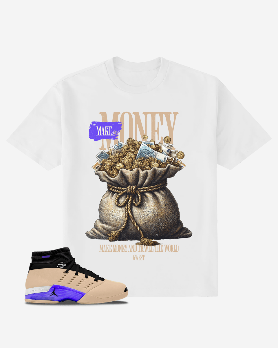 Make Money and Travel the World Oversized T-Shirt Success - G West