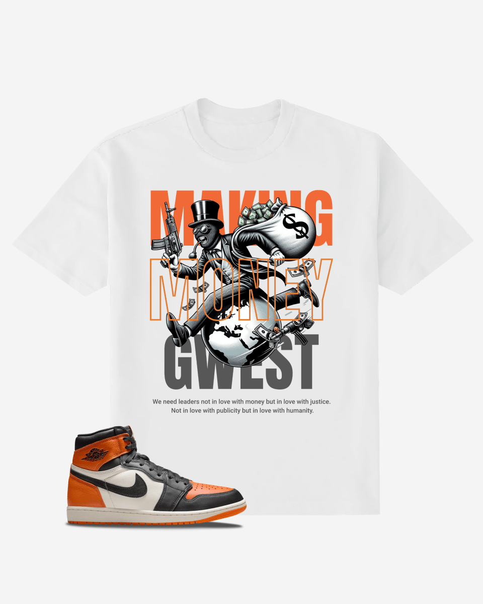Making Money Not Justice T-Shirt - G West