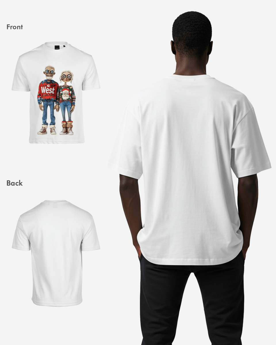 Merry Match Oversized T-Shirt - G West