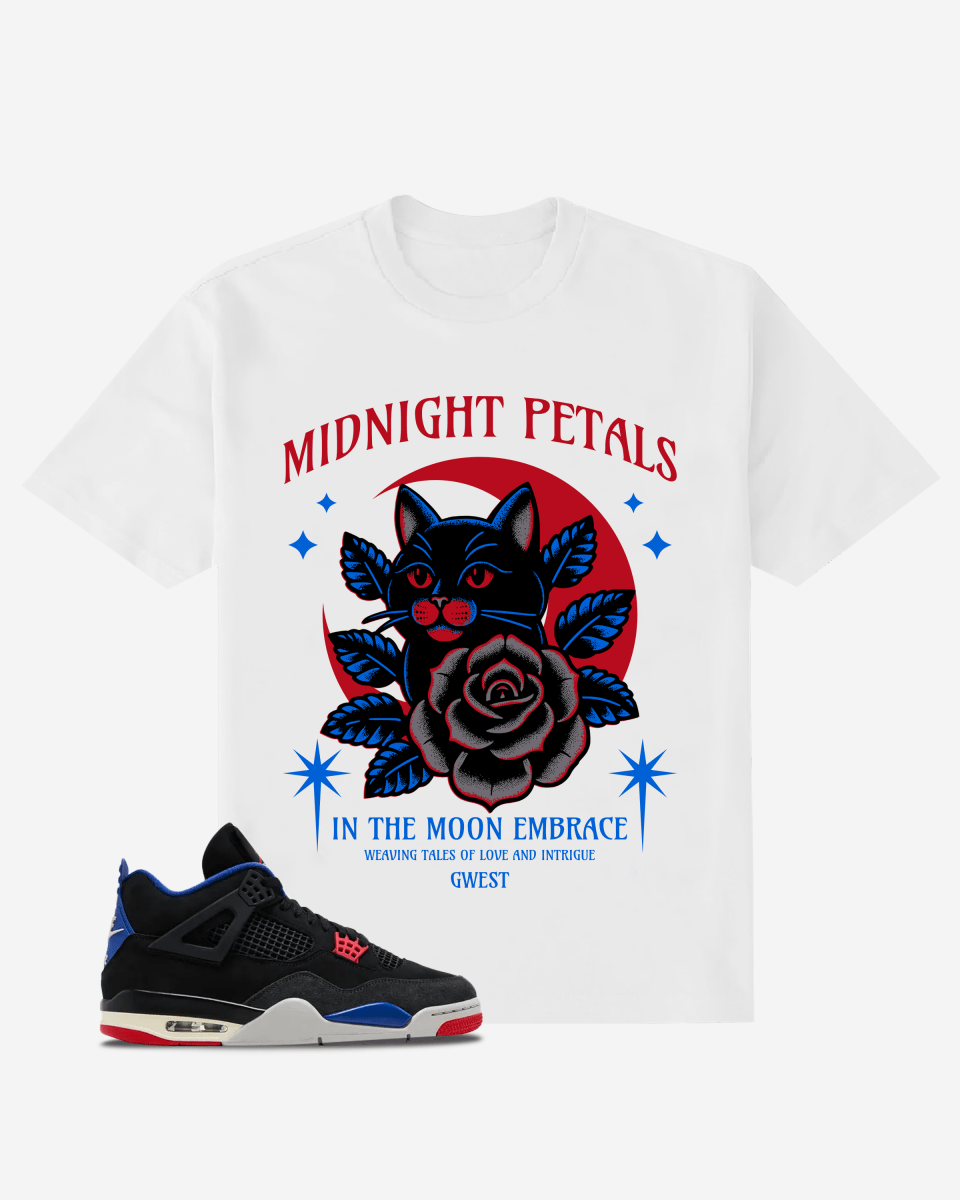 Midnight Petals Oversized T-Shirt - G West