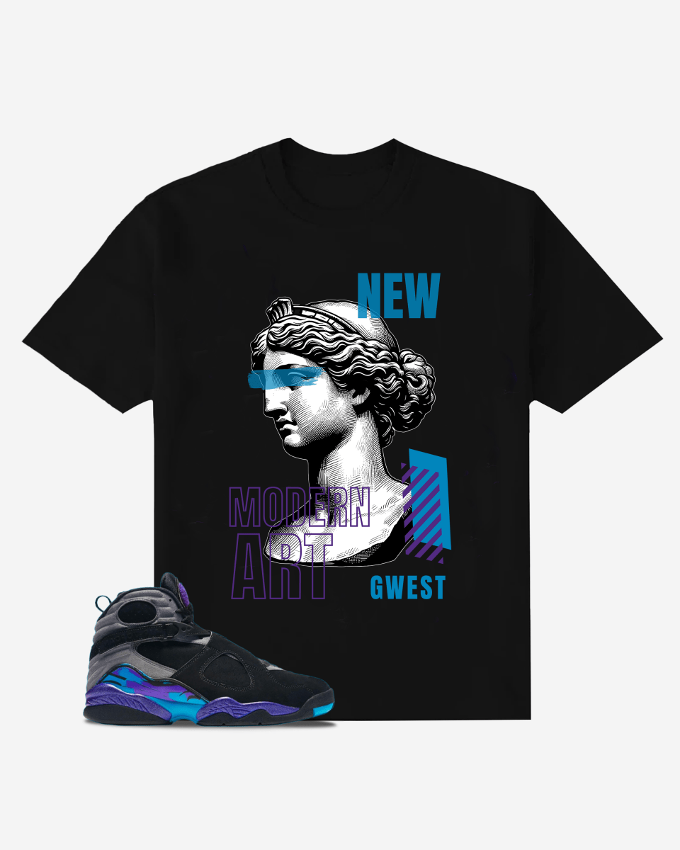 Modern Art Oversized T-Shirt - G West