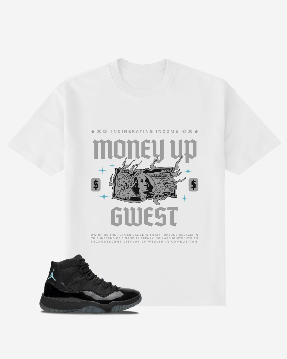Money Up in Flames T-Shirt - G West