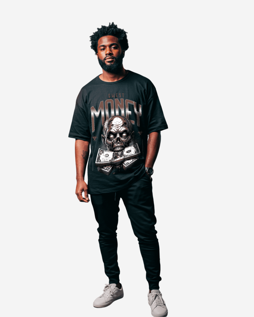 Money Zombie Oversized T-Shirt - G West