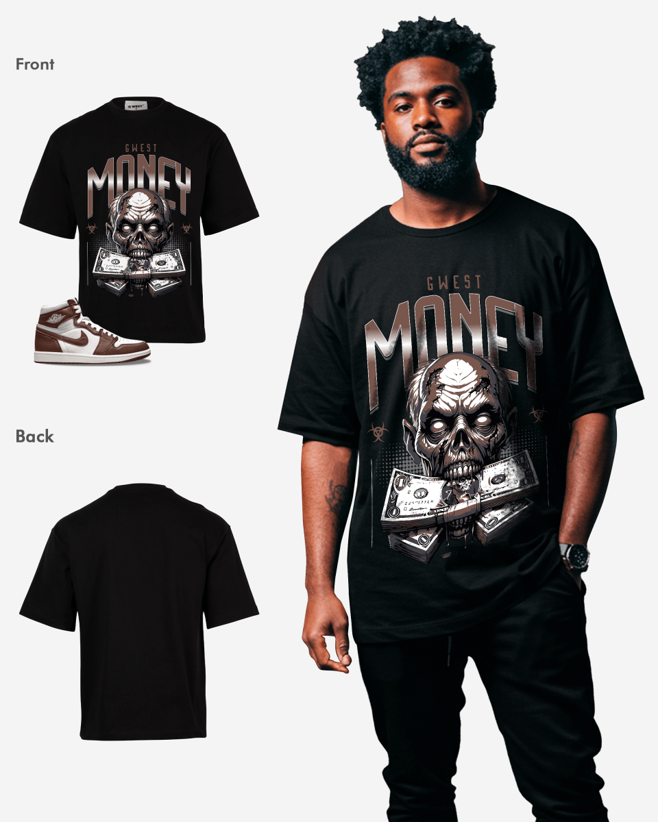 Money Zombie Oversized T-Shirt - G West
