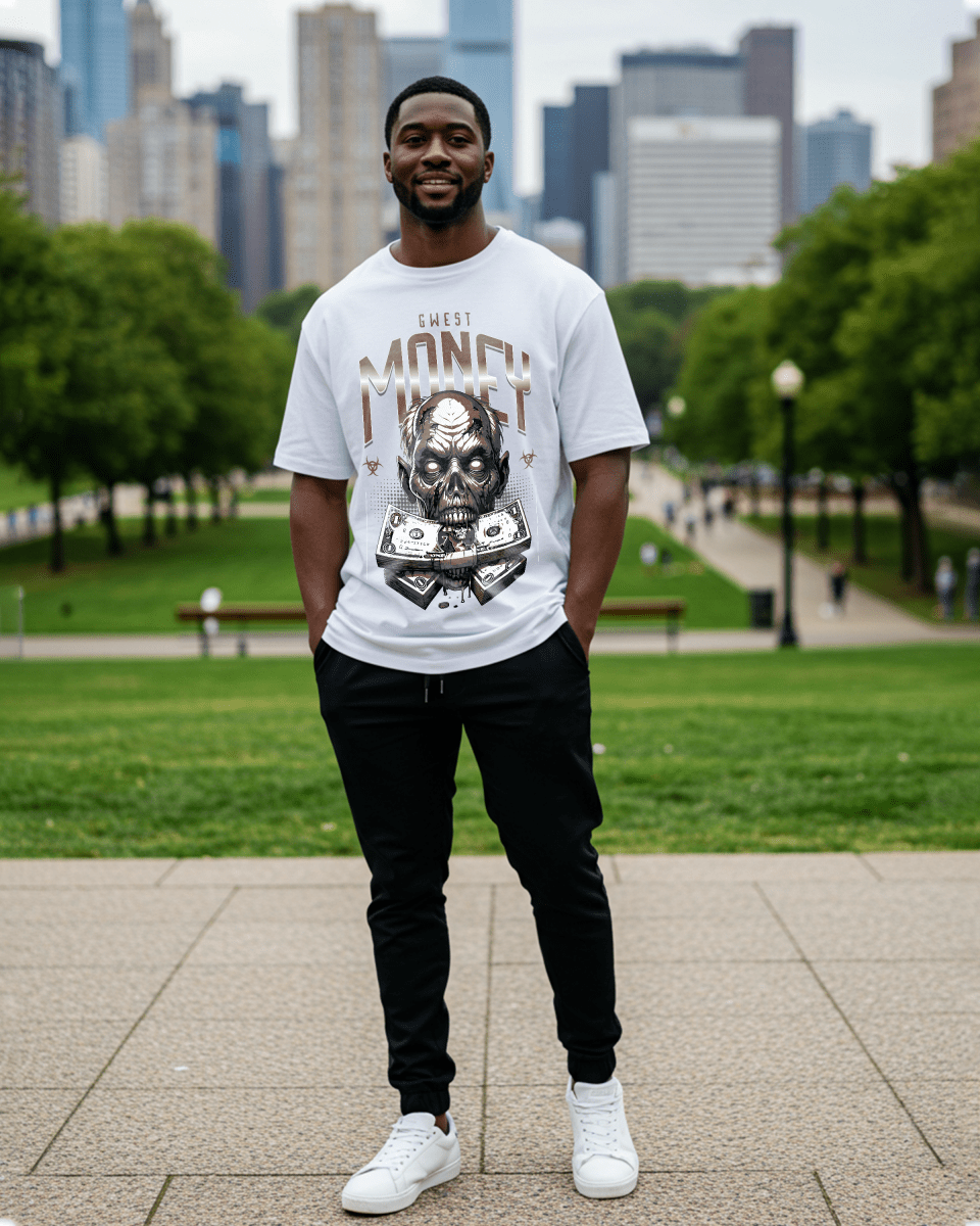 Money Zombie Oversized T-Shirt - G West