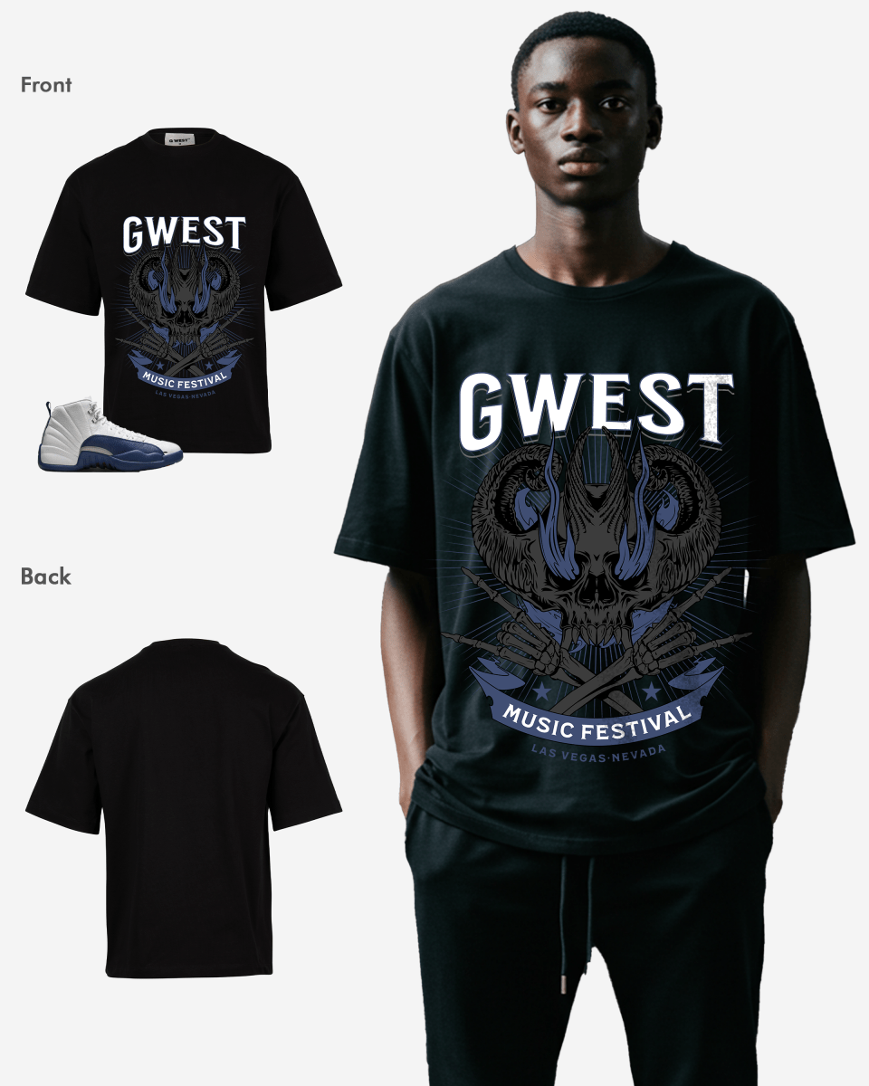 Music Festival Oversized T-Shirt - G West