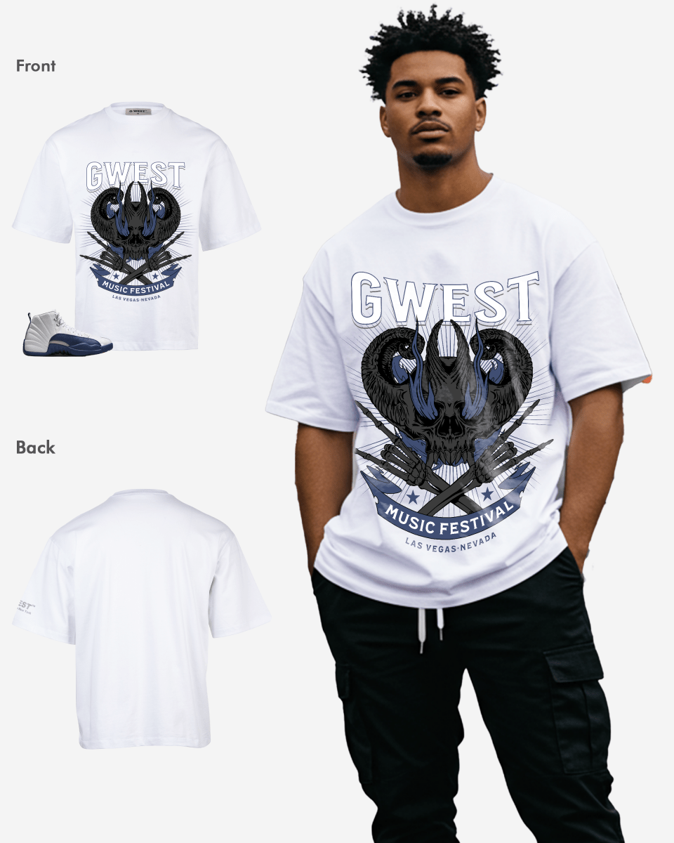 Music Festival Oversized T-Shirt - G West