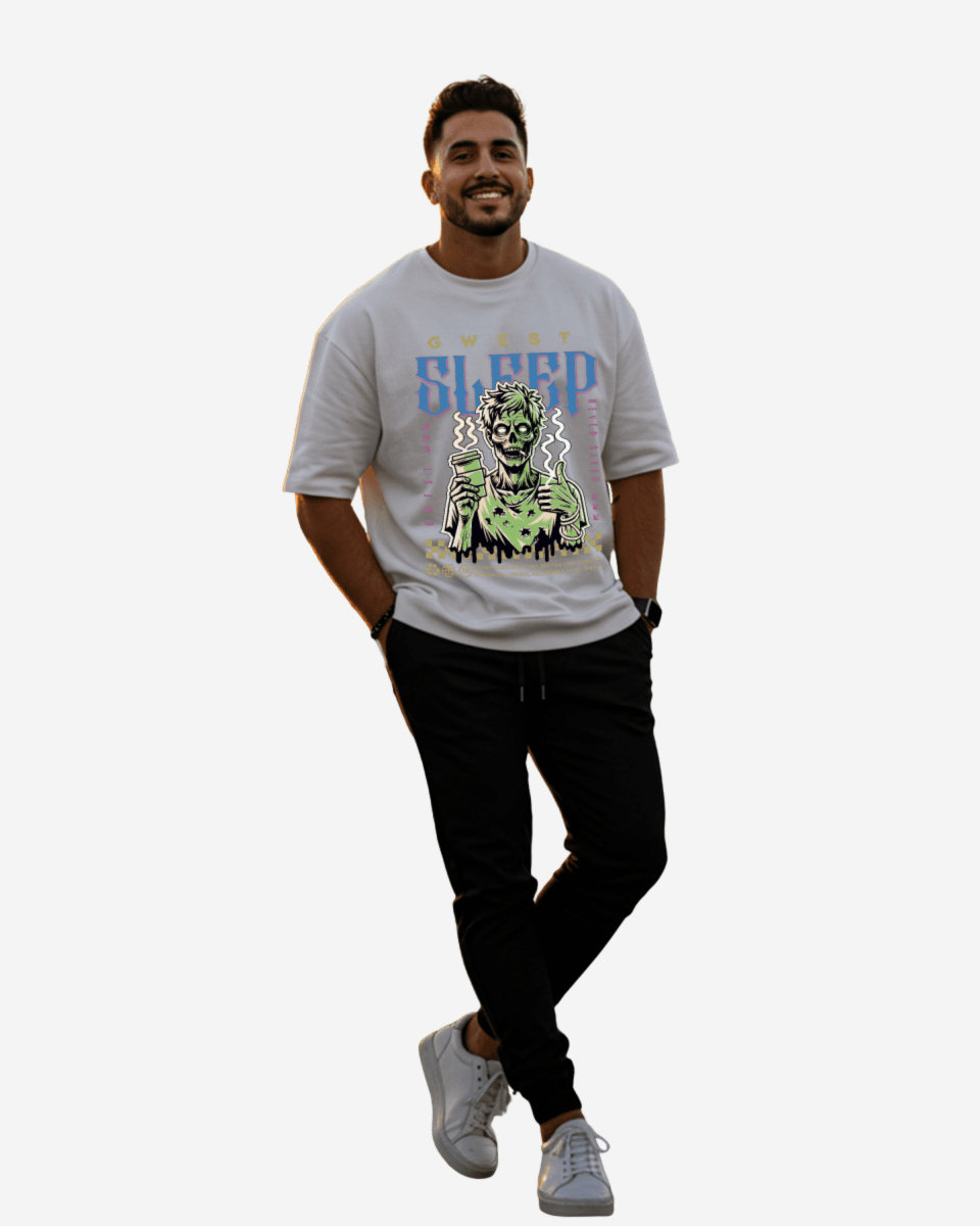 Never Sleep Oversized T-Shirt - G West