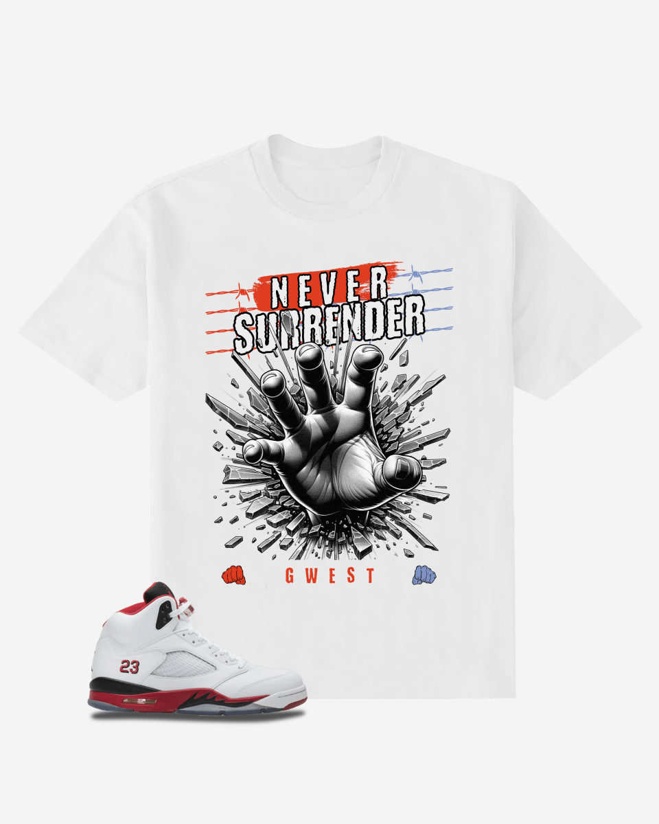Never Surrender Oversized T-Shirt - G West