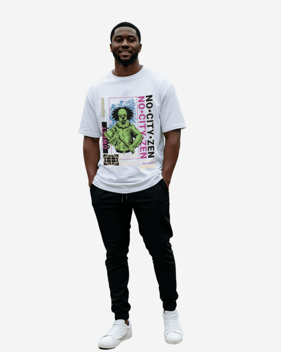 No City Zen Streetwear Oversized T-Shirt - G West
