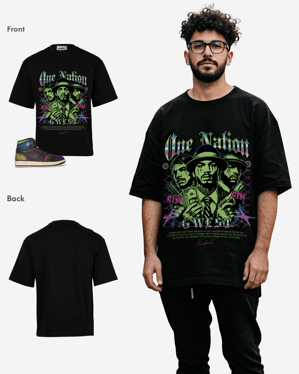One Nation Oversized T-Shirt - G West