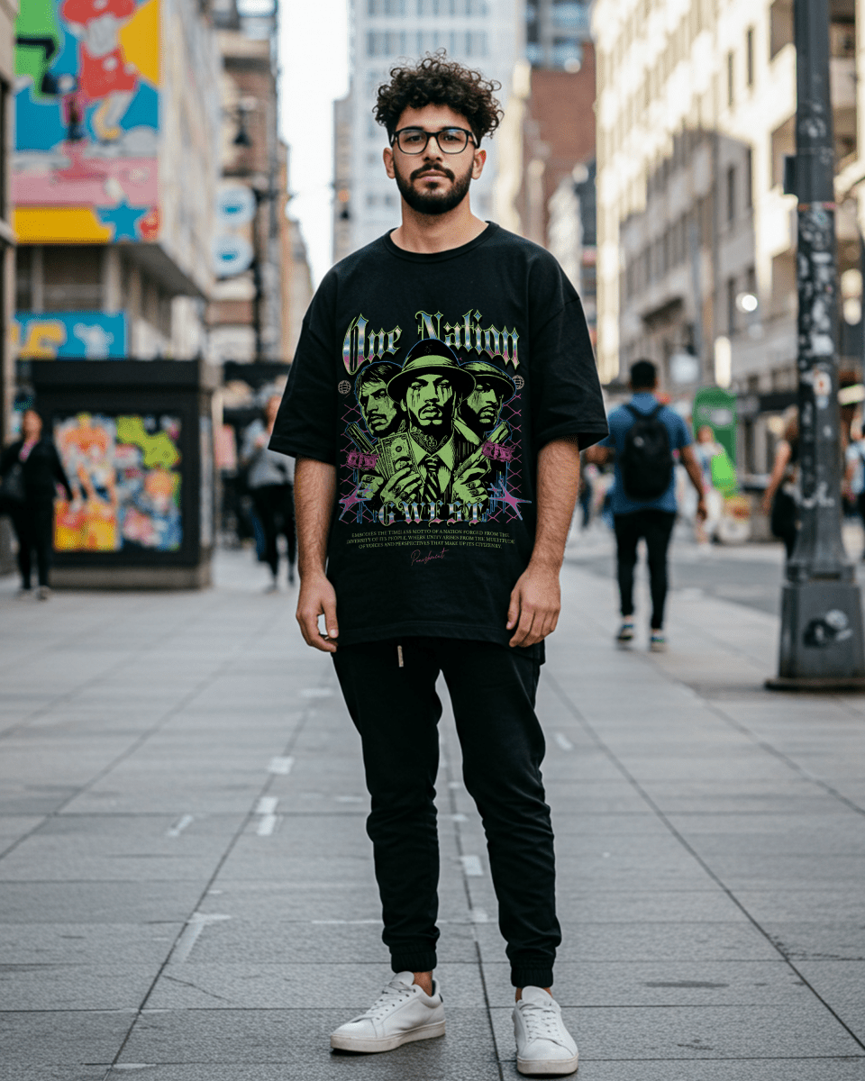 One Nation Oversized T-Shirt - G West