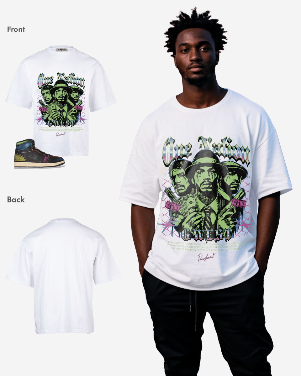 One Nation Oversized T-Shirt - G West
