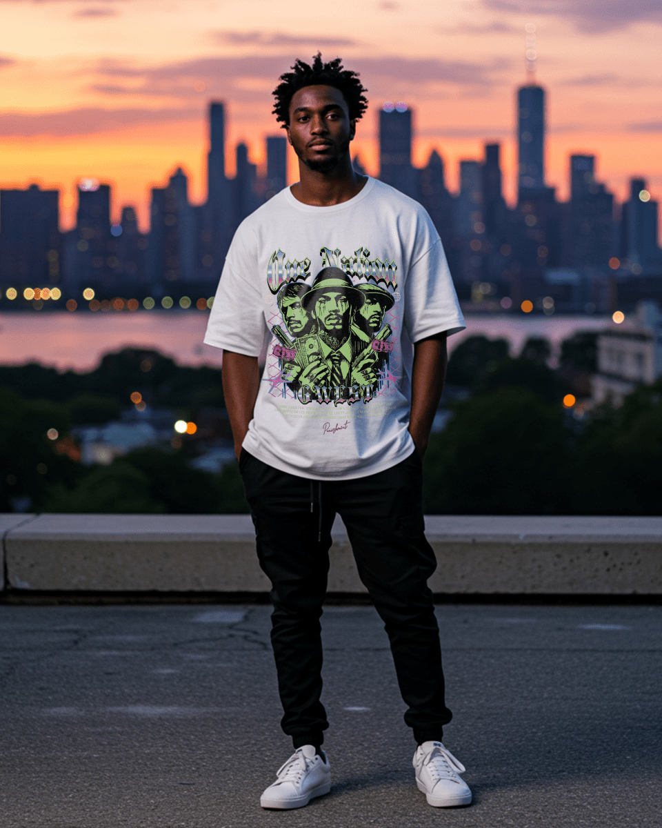 One Nation Oversized T-Shirt - G West