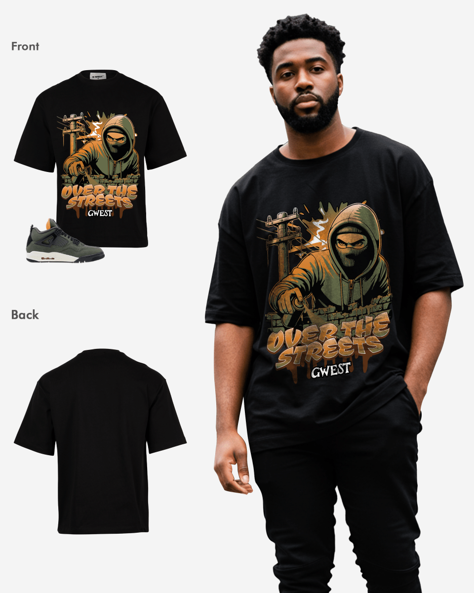 Over The Streets Oversized T-Shirt - G West