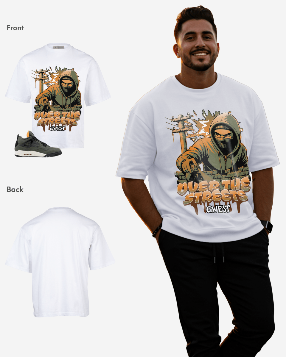 Over The Streets Oversized T-Shirt - G West