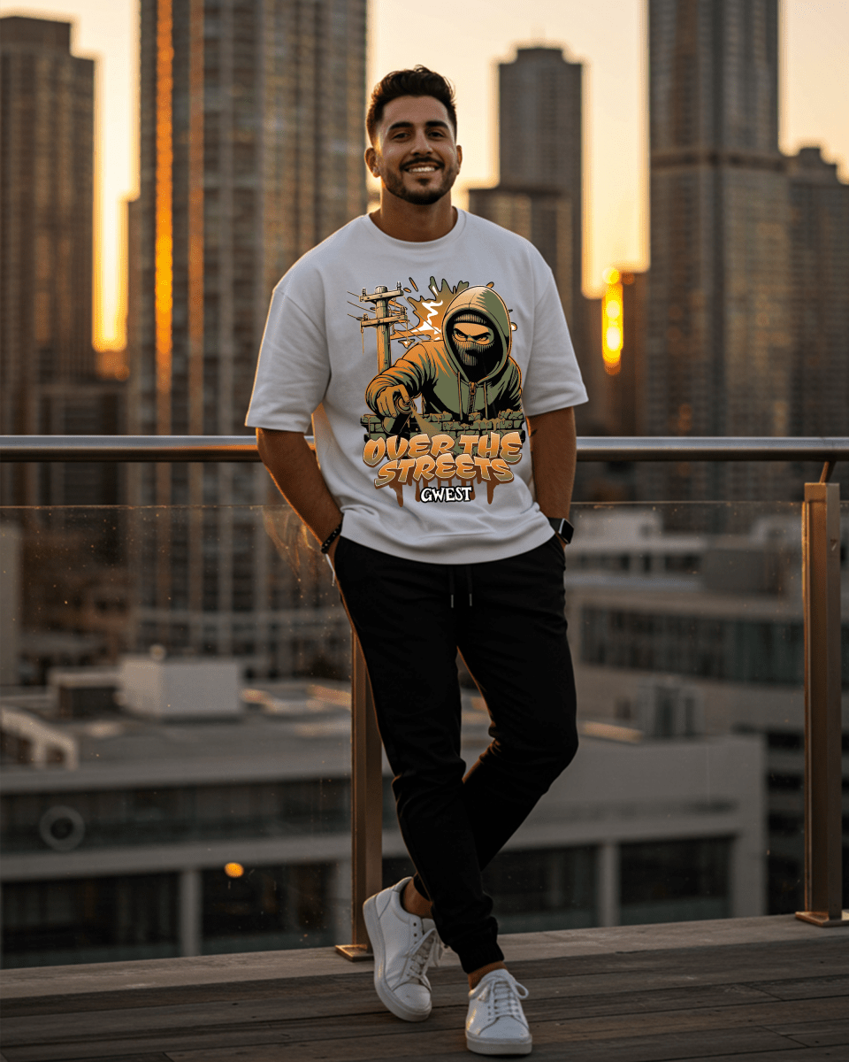 Over The Streets Oversized T-Shirt - G West
