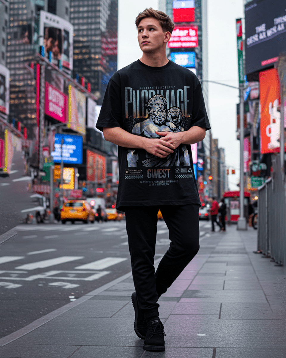 Pilgrimage Of Hope Oversized T-Shirt - G West